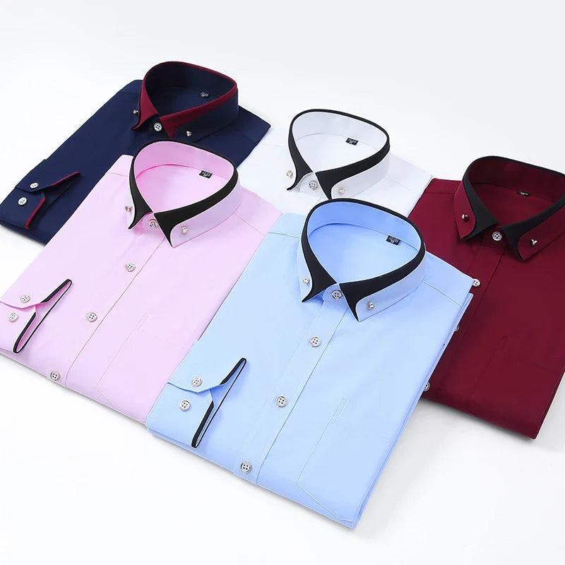 tailored men dress shirt, stretch formal shirt men, premium men shirt, men dress shirt with elastane, men dress shirt, elegant men formal shirt, dress shirt