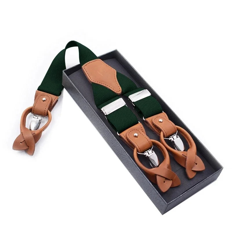 men’s elegant suspenders, leather suspenders for men, adjustable men’s suspenders, formal men’s suspenders, men’s fashion accessories, Suspenders, men’s suspenders