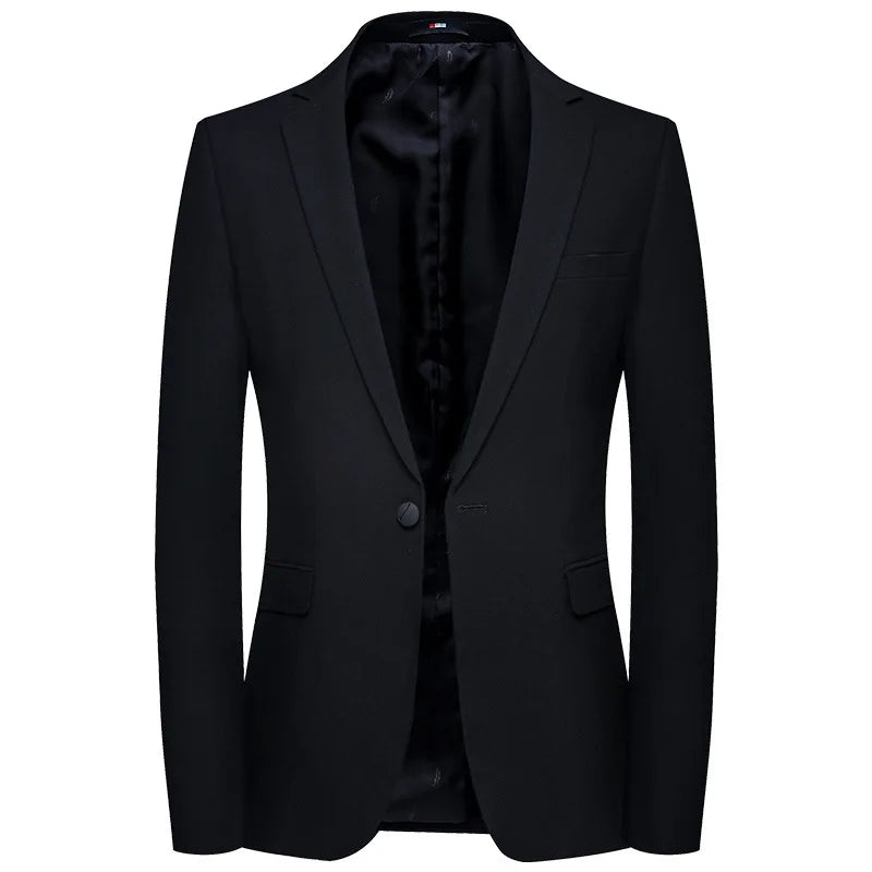 black men’s blazer, slim fit blazer, Maximus blazer, formal men’s jacket, premium men’s blazer