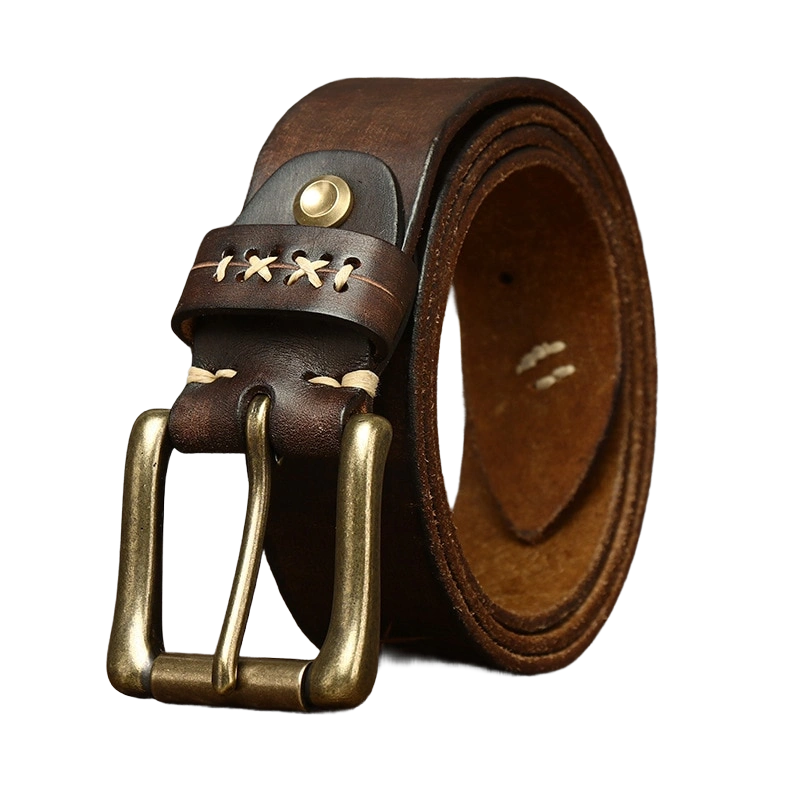 vintage leather belt for men, genuine leather men belt, classic men leather belt, formal and casual men belt, maximus men accessories