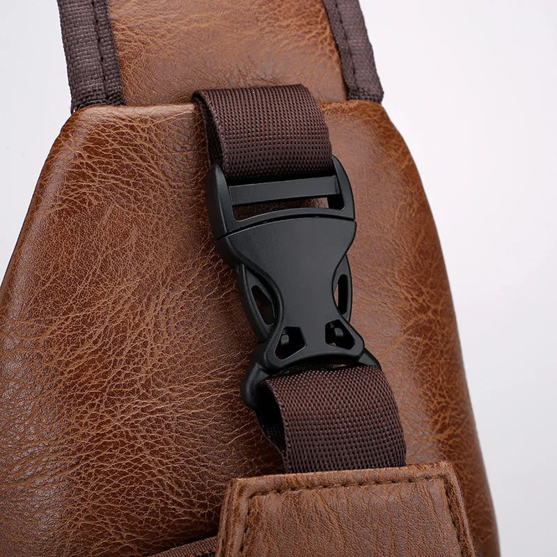 Bolsa Transversal Masculina Minimal Maximus