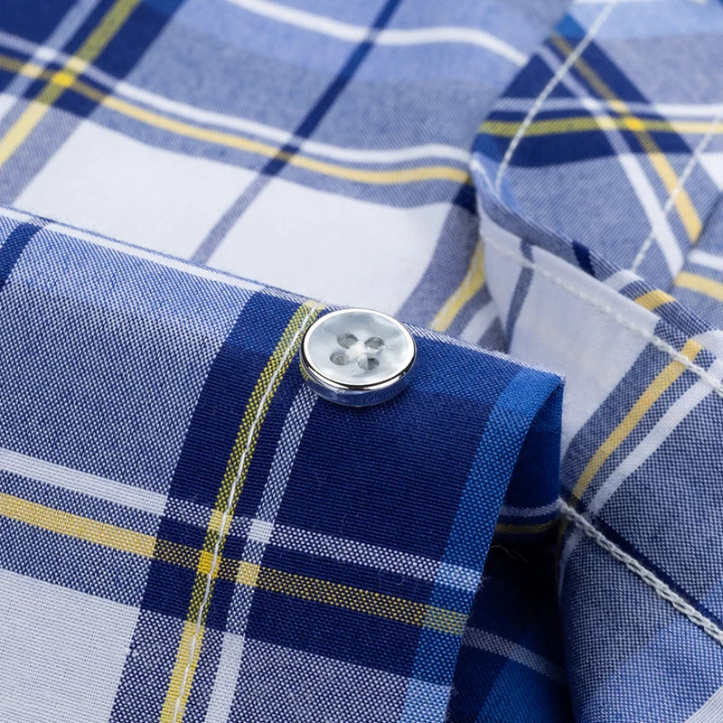 Camisa Social Masculina Xadrez Maximus