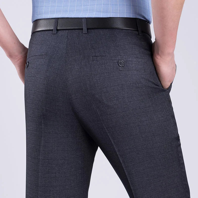 men’s executive dress trousers, formal men’s pants, men’s business trousers, tailored men’s trousers, men’s workwear pants