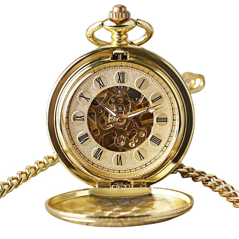 vintage pocket watch, luxury pocket watch, mechanical pocket watch, roman numeral pocket watch, men’s vintage watch, classic pocket watch, Maximus luxury watch