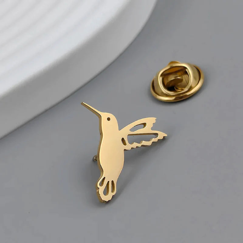 suit lapel brooch men, suit brooch, stainless steel lapel pin, men’s suit brooch, Men’s Hummingbird Suit Brooch, men hummingbird brooch, Hummingbird Suit Brooch, Hummingbird Brooch, formal suit brooch, brooch