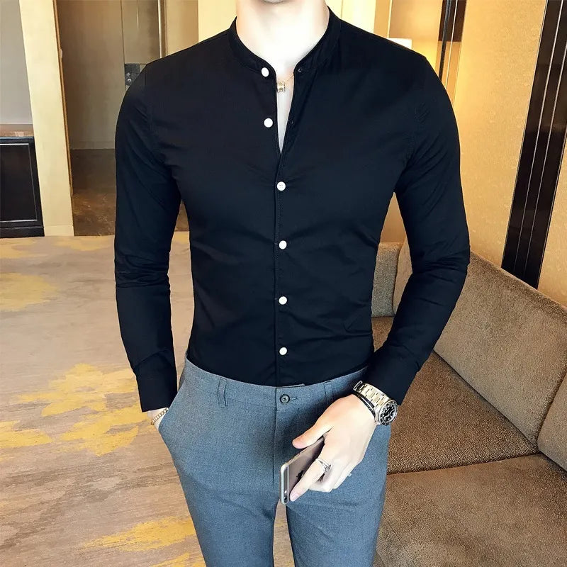men slim fit dress shirt, men formal shirt, slim fit mens shirt, smart casual mens shirt, men elegant shirt
