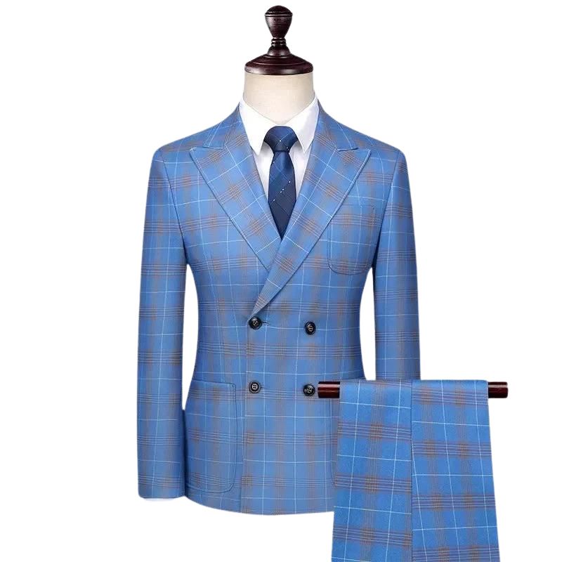 suit, Men’s Modern Suit, Men’s Modern Checkered Suit, Men’s Checkered Suit, checkered suit