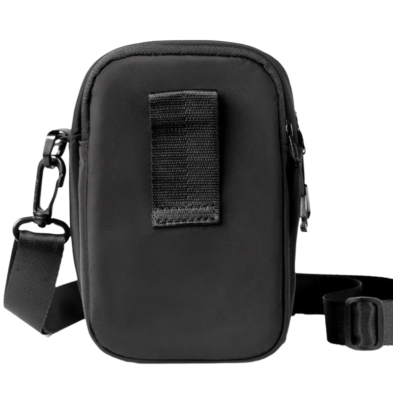 Bolsa Transversal Masculina de Couro 