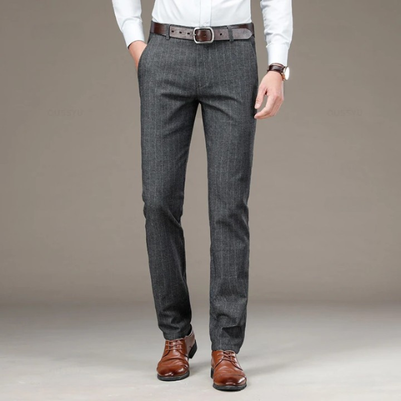 men’s striped dress trousers, formal men’s pants, english style trousers, men’s tailored trousers, classic men’s pants