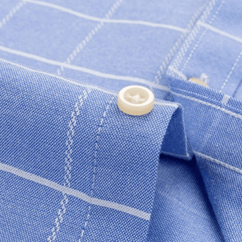men plaid dress shirt, oxford cotton shirt, men formal shirt, smart casual shirt, luxury menswear