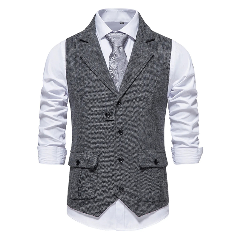 men’s lapel waistcoat, formal men’s vest, dress waistcoat, vintage style waistcoat, men’s suit waistcoat