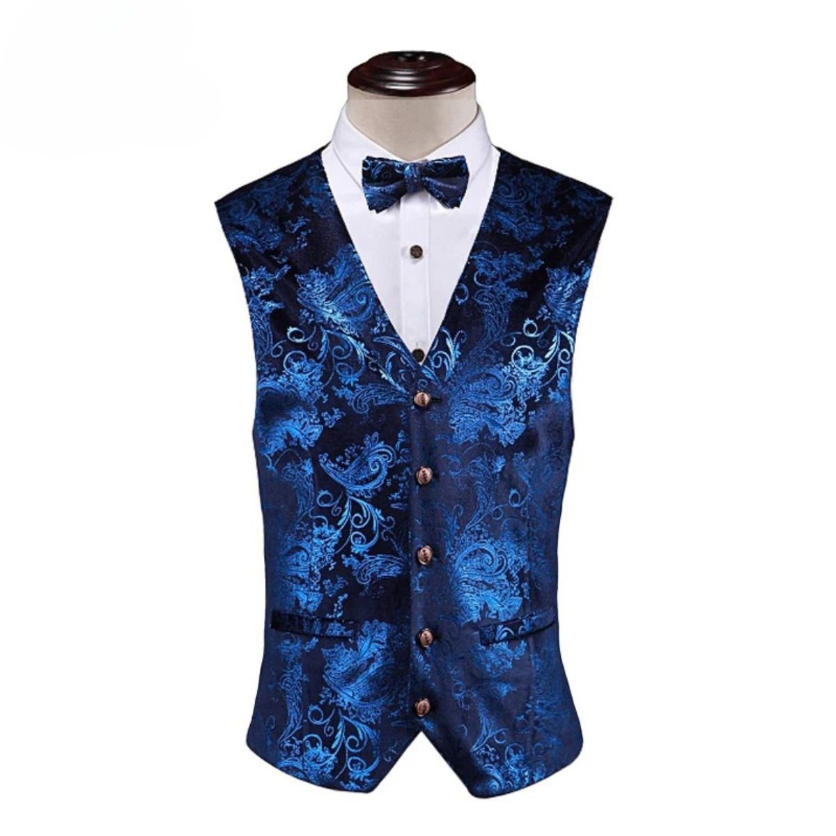 men’s luxury waistcoat, patterned men’s vest, slim fit waistcoat, formal men’s vest, men’s fashion waistcoat
