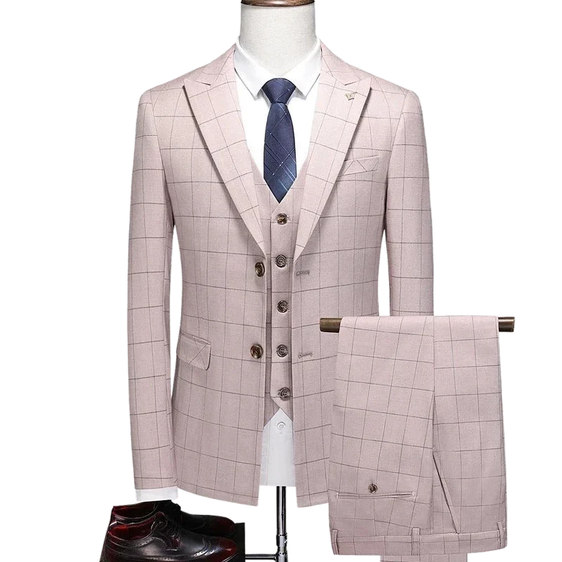 suit, slim fit men’s suit, men’s suit, Luxury Men’s Suit, Checkered Slim Fit Men’s Suit, Checkered Luxury Men’s Suit