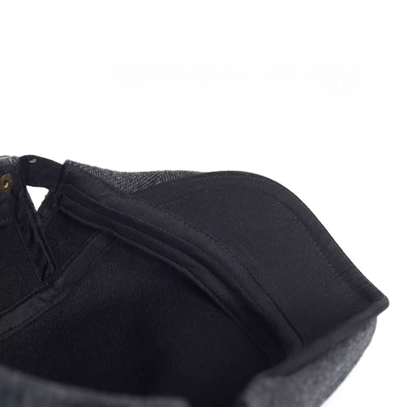 wool beret men, winter hat men, stylish men’s cap, Men’s casual beret, Men’s Beret, beret, adjustable men’s beret