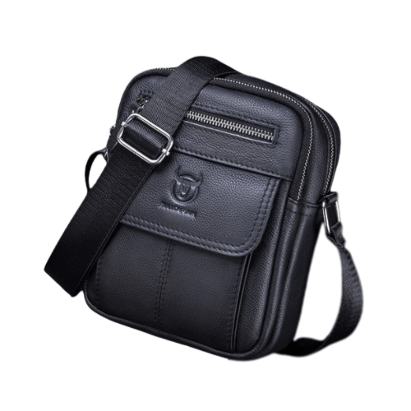 Bolsa Masculina de Couro Genuíno 