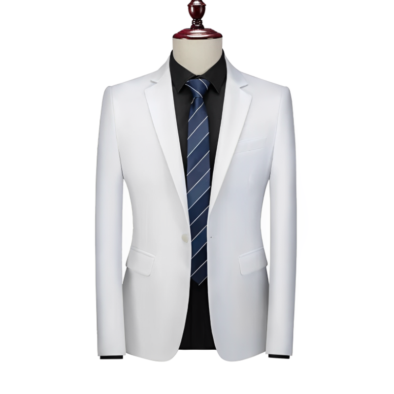 classic blazer, solid men’s blazer, Maximus blazer, elegant men’s jacket, versatile blazer