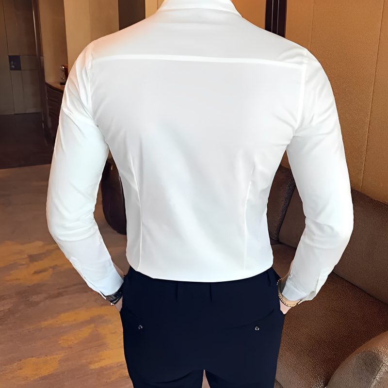 men slim fit dress shirt, men formal shirt, slim fit mens shirt, smart casual mens shirt, men elegant shirt