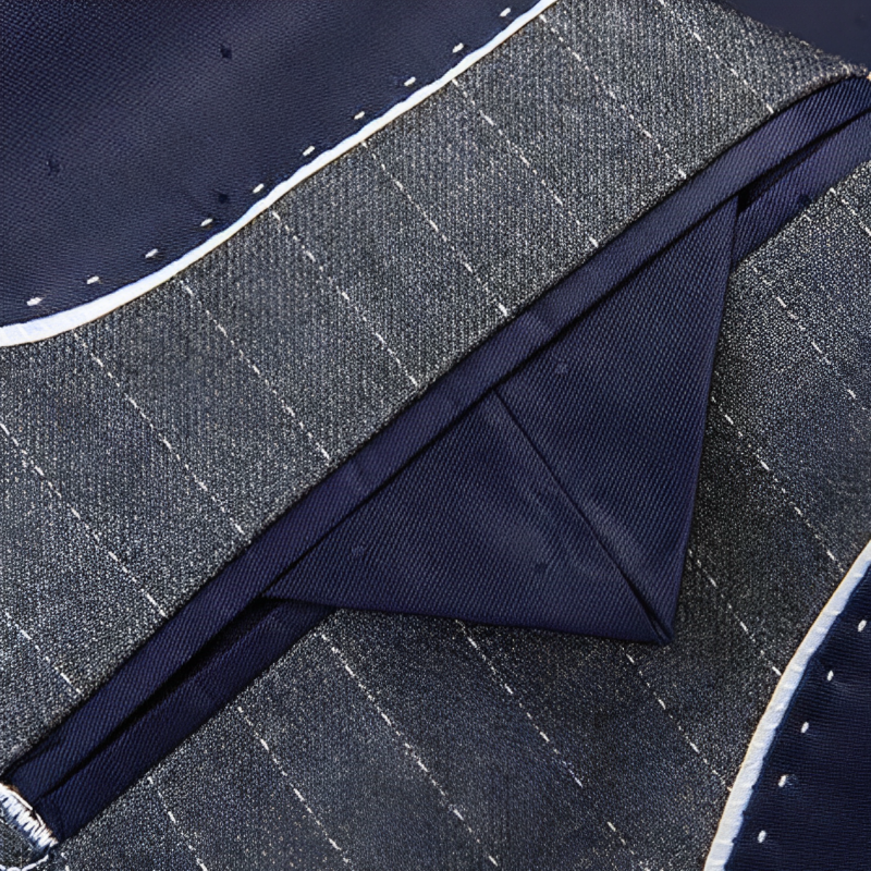 suit, men’s suit, Men’s Striped Suit, Men’s Striped Double-Breasted Suit, Men’s Gray Striped Double-Breasted Suit, Men’s Gray Double-Breasted Suit, Men’s Double-Breasted Suit, Men's Double-Breasted Suit, Gray Double-Breasted Suit, english double-breasted suit, double-breasted suit