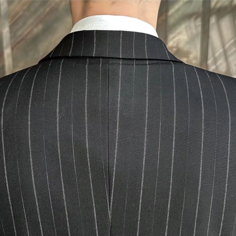 suit, striped suit, slim fit men’s suit, men’s suit, Men’s Slim Suit, Men’s Slim Striped Suit V02, Men’s Slim Striped Suit, Men's Striped Suit
