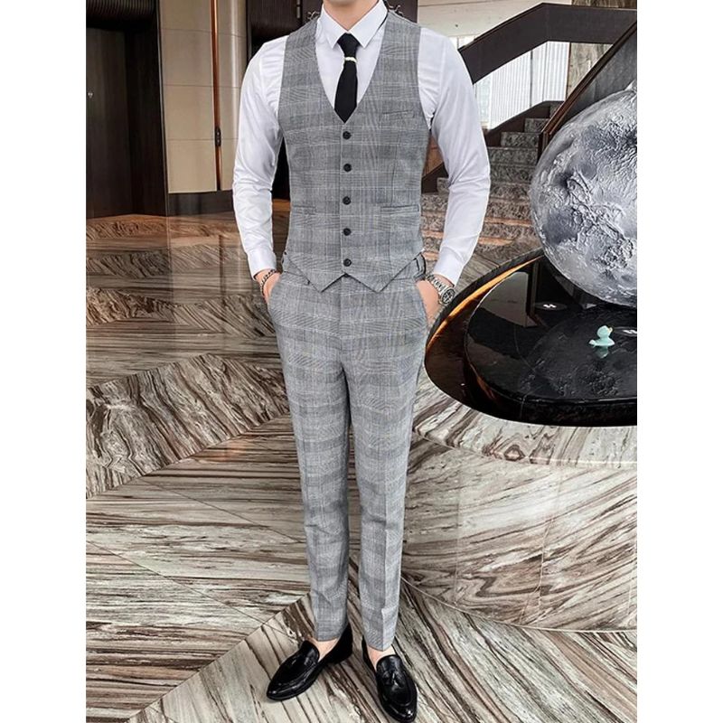 three piece suit, suit, men’s suit, Men’s Formal Checkered Suit, Men’s Checkered Suit, formal suit men, checkered suit, checkered men’s suit