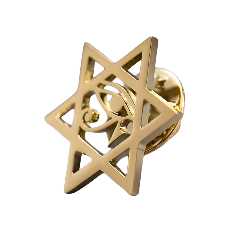 suit brooch, Star of David Suit Brooch, star of david brooch, Star of David, silver suit brooch, men’s suit brooch, men’s lapel pin, formal men’s accessories, brooch