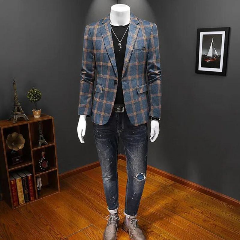 premium men’s blazer, Maximus blazer, smart casual blazer, modern men’s blazer, elegant men’s jacket