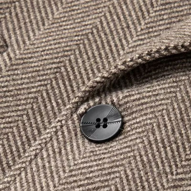 Vintage double breasted overcoat men, cashmere wool coat men, winter overcoat men, elegant men’s coat, classic men’s outerwear