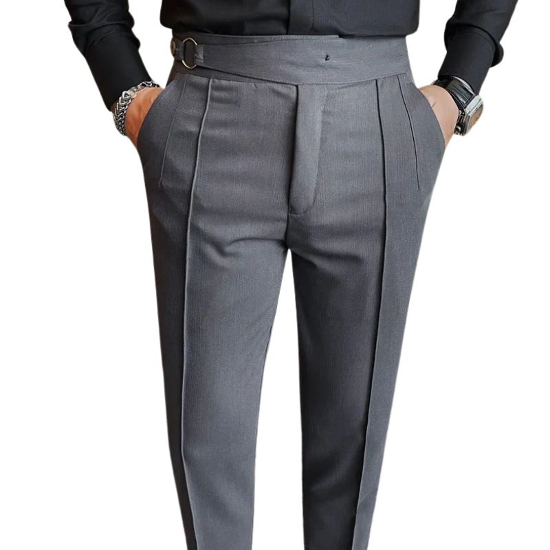 men’s slim tailored trousers, slim fit dress pants, smart casual men’s trousers, men’s tailored pants, modern men’s trousers