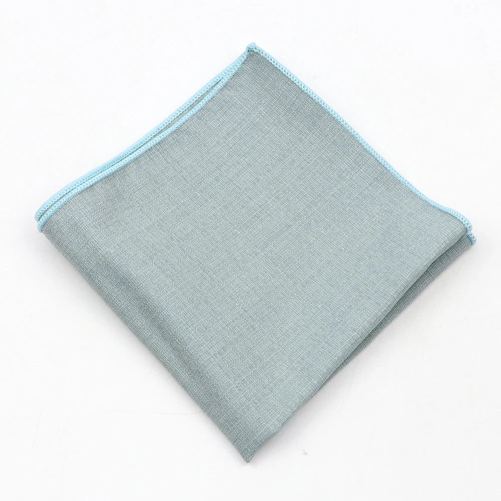 Solid men’s pocket square, minimalist pocket square for suits, bamboo cotton pocket square, wedding pocket square, classic men’s suit accessory