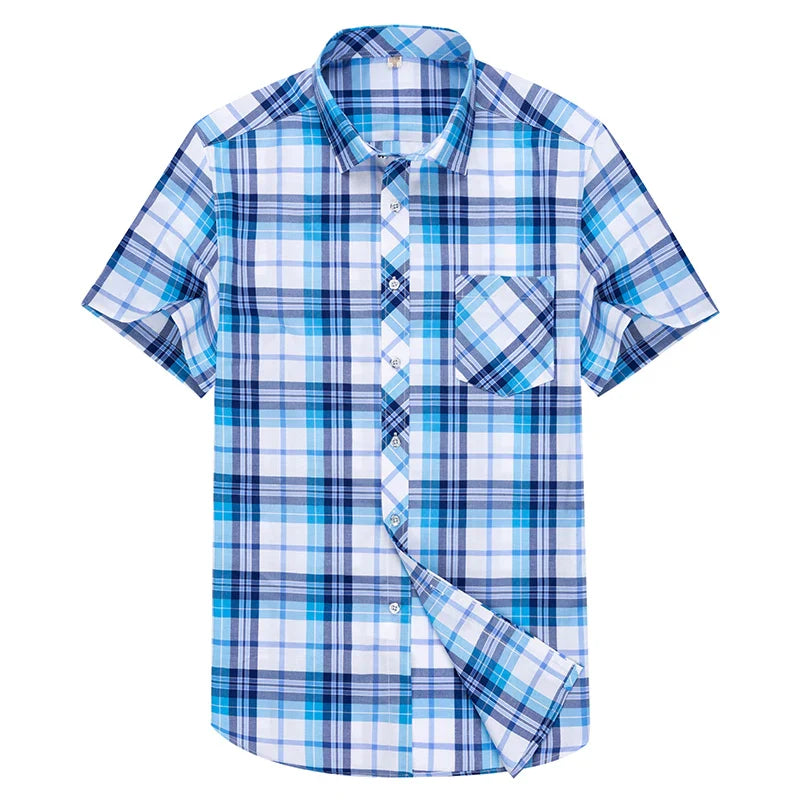 Camisa Social Masculina Xadrez Maximus