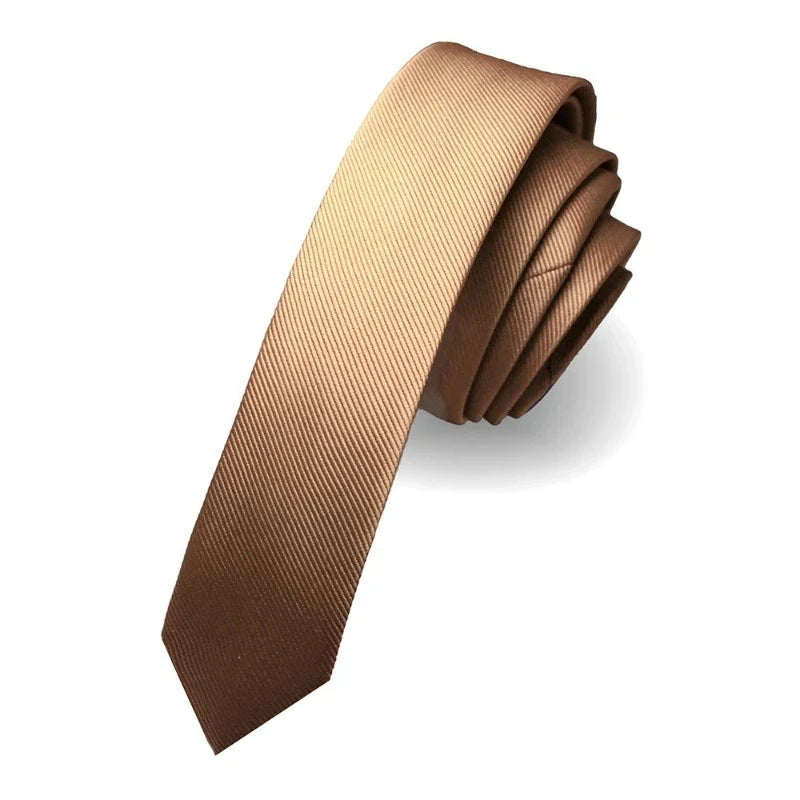 Tie, Slim Tie, slim solid tie, minimalist men necktie, men’s slim silk tie, maximus men accessories, formal slim tie for men