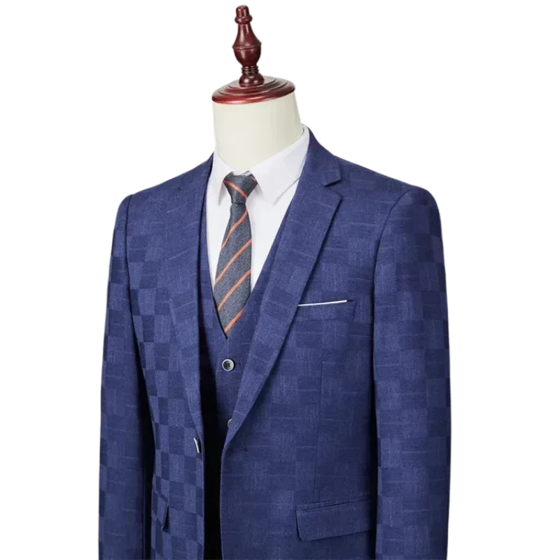 checkered suit, checkered men’s suit, striped men’s suit, complete men’s suit, classic men’s suit, men’s suit, suit