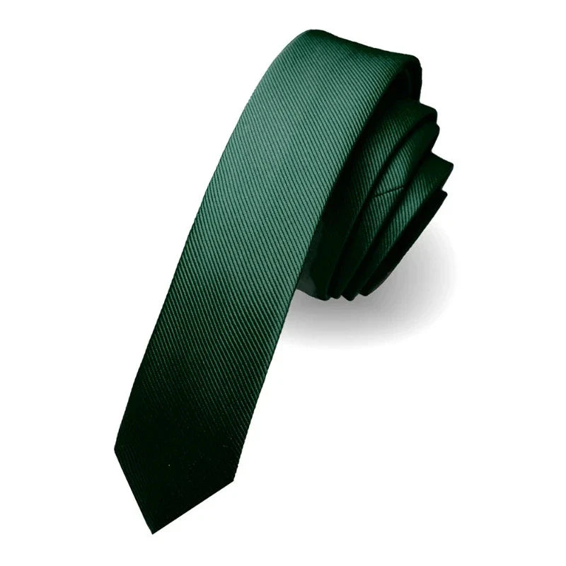 Tie, Slim Tie, slim solid tie, minimalist men necktie, men’s slim silk tie, maximus men accessories, formal slim tie for men