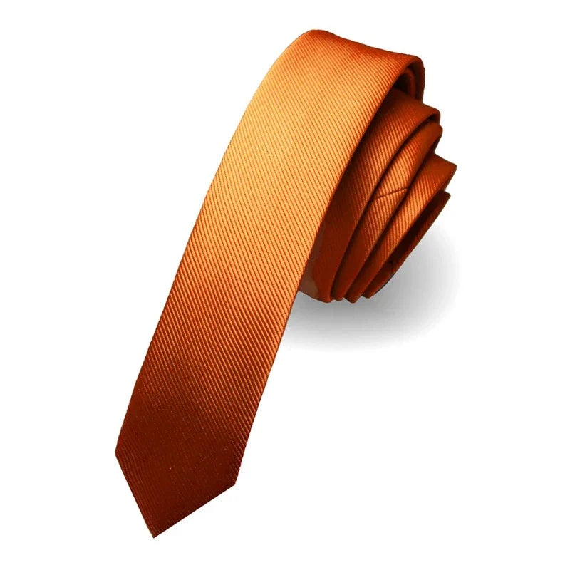 Tie, Slim Tie, slim solid tie, minimalist men necktie, men’s slim silk tie, maximus men accessories, formal slim tie for men