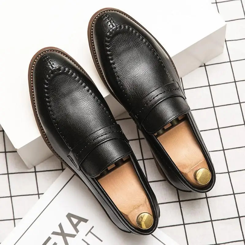 men’s italian loafers, men's loafers, loafers, italian style loafers, formal men footwear, elegant men shoes, classic men loafers