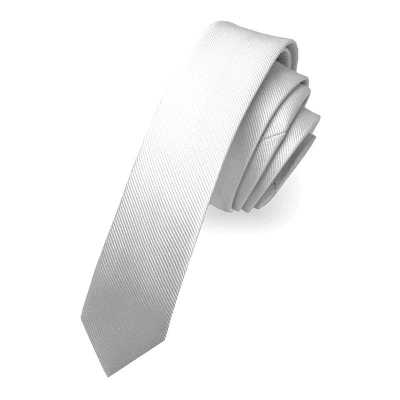 Tie, Slim Tie, slim solid tie, minimalist men necktie, men’s slim silk tie, maximus men accessories, formal slim tie for men