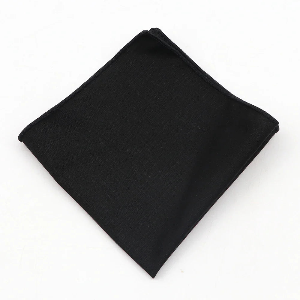Solid men’s pocket square, minimalist pocket square for suits, bamboo cotton pocket square, wedding pocket square, classic men’s suit accessory