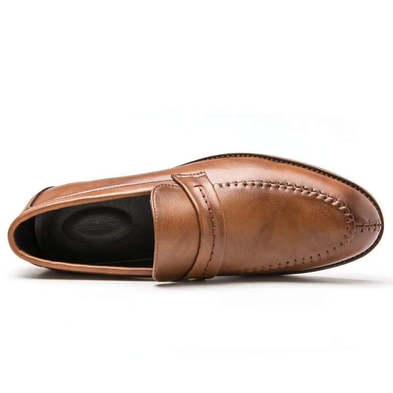 men’s italian loafers, men's loafers, loafers, italian style loafers, formal men footwear, elegant men shoes, classic men loafers