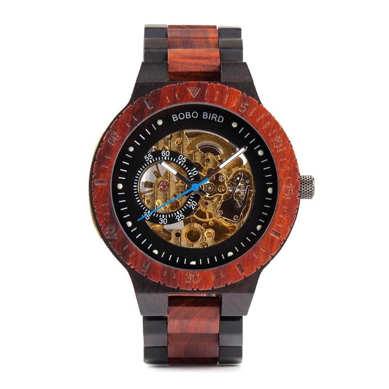 Wristwatch, Wooden Wristwatch, Men’s Wristwatch, Men’s Automatic Wooden Watch, Men’s Automatic Watch, Automatic Wristwatch, Automatic Wooden Wristwatch