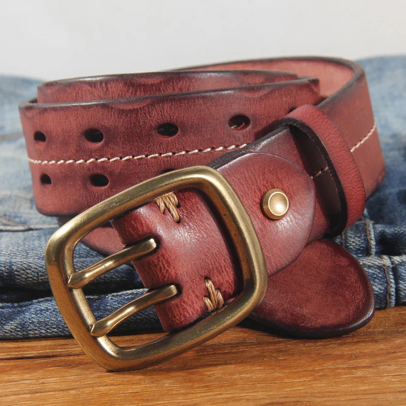 handmade leather belt for men, vintage leather belt men, genuine leather artisan belt, premium men accessories, maximus men accessories