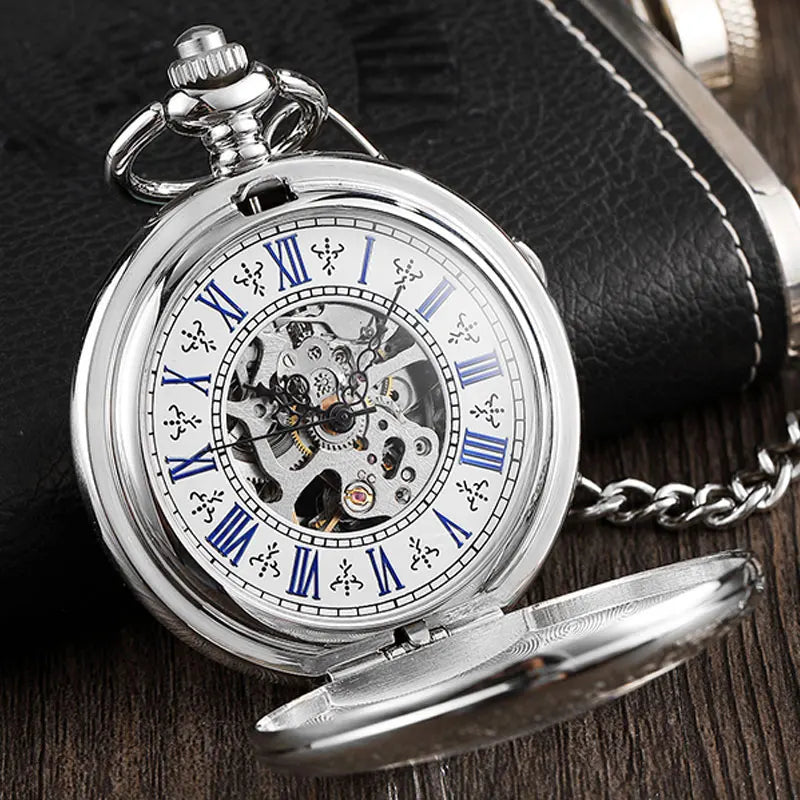engraved pocket watch, mechanical pocket watch, automatic pocket watch, vintage pocket watch, men’s pocket watch, classic pocket watch, Maximus watch accessories