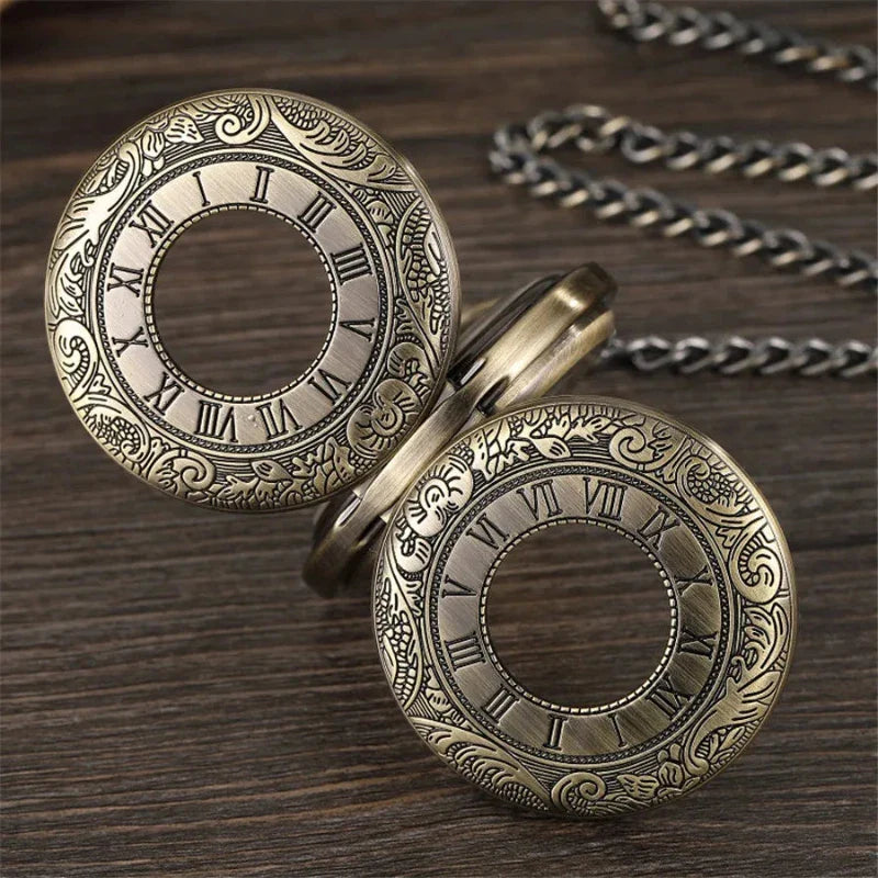 Relógio de Bolso, Relógio de Bolso Mecânico Retro, Relógio de Bolso Mecânico, Relógio de Bolso Retro, Relógio de bolso Bronze