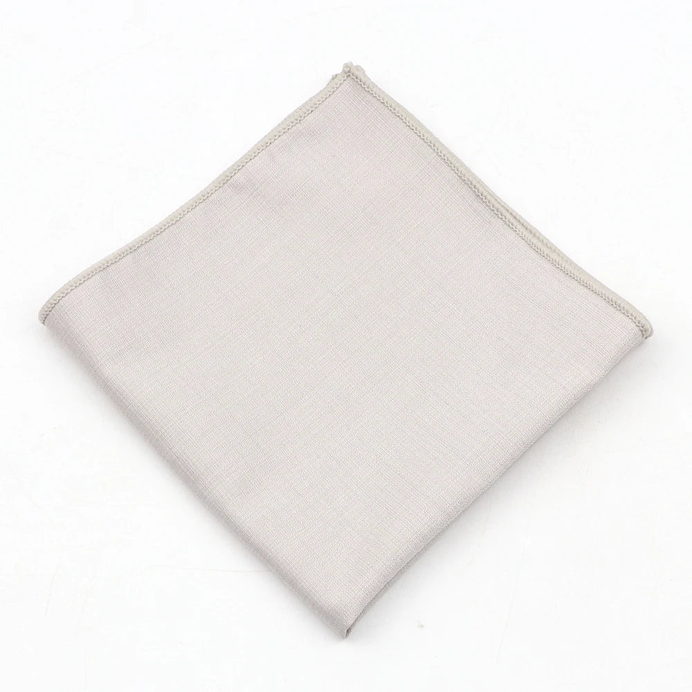 Solid men’s pocket square, minimalist pocket square for suits, bamboo cotton pocket square, wedding pocket square, classic men’s suit accessory
