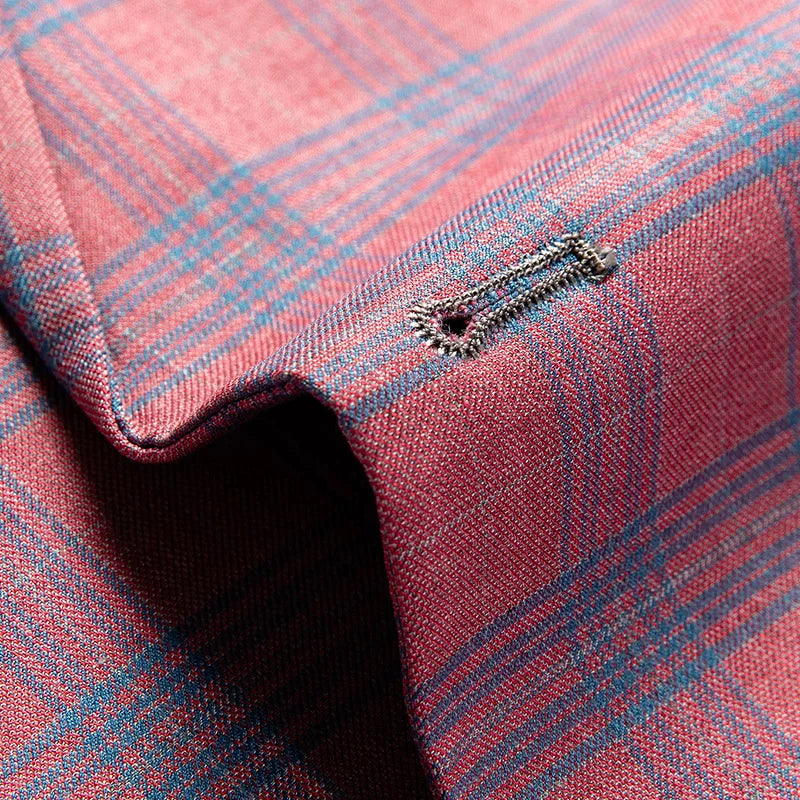 men’s plaid blazer, fashion men’s blazer, slim fit blazer, british style blazer, men’s formal blazer