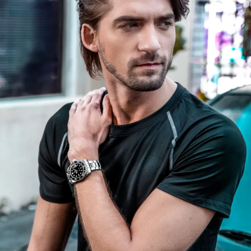 Wristwatch, stainless steel men’s watch, Quartz Wristwatch, Men’s Wristwatch, Men’s Quartz Wristwatch, men’s quartz watch, Men’s Classic Quartz Wristwatch, luxury men’s dress watch, classic men’s watch, 20 bar water resistant watch
