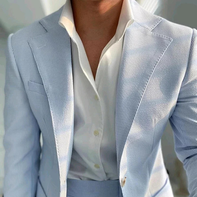 vintage two piece suit, slim fit men’s suit, elegant casual suit, modern vintage men’s suit, stylish two piece suit