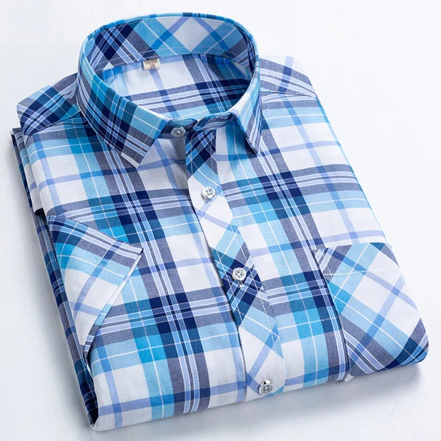 Camisa Social Masculina Xadrez Maximus 