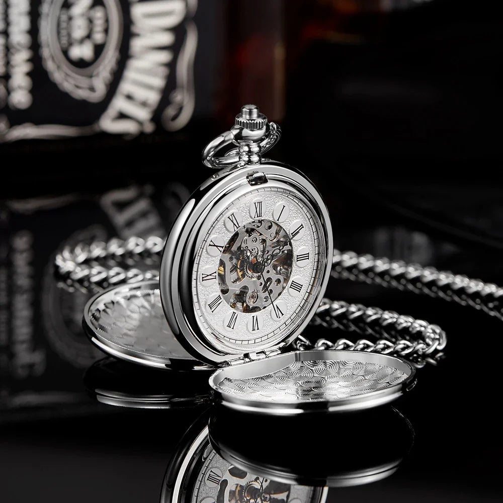 vintage pocket watch, luxury pocket watch, mechanical pocket watch, roman numeral pocket watch, men’s vintage watch, classic pocket watch, Maximus luxury watch