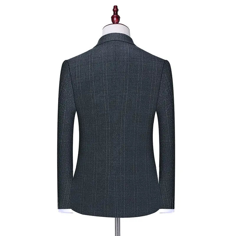 suit, Men’s Vintage Checked Suit, Men’s Traditional Vintage Checked Suit, men’s suit, Men’s Checked Suit, elegant men’s suit, Checked Suit