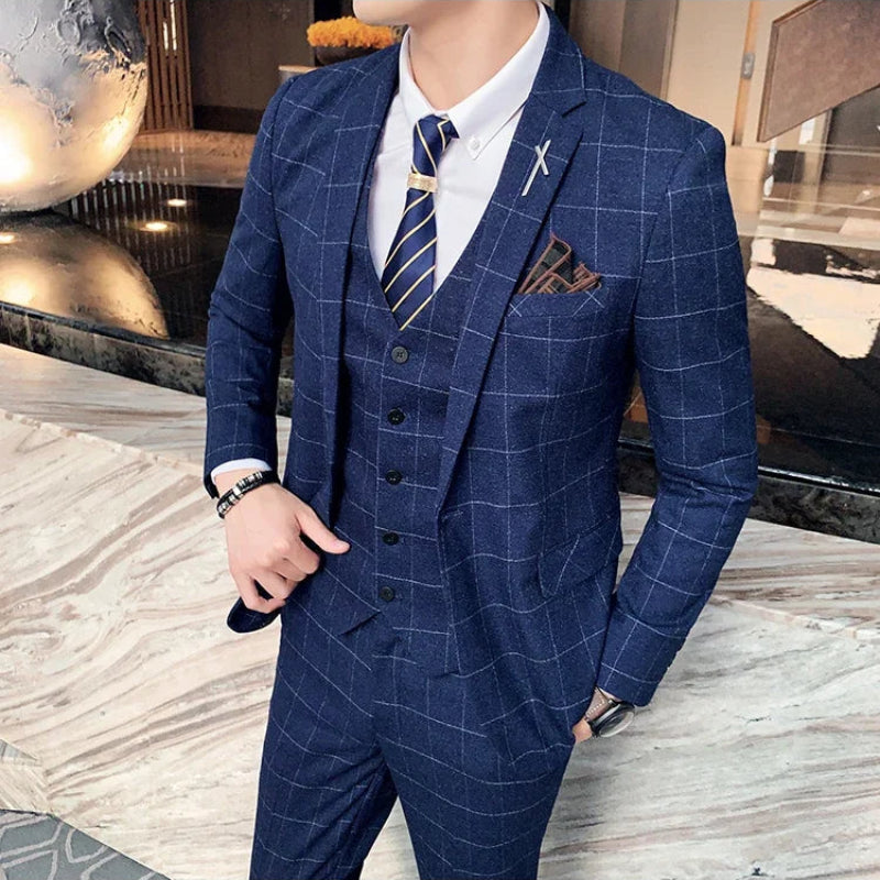 suit, Modern Suit, modern men’s suit, Modern Checkered Men’s Suit, men’s suit, checkered suit, checkered men’s suit